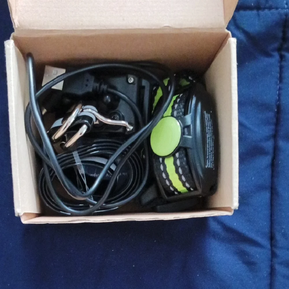 Adjustable Black and Neon Green VR Cable Management Strap